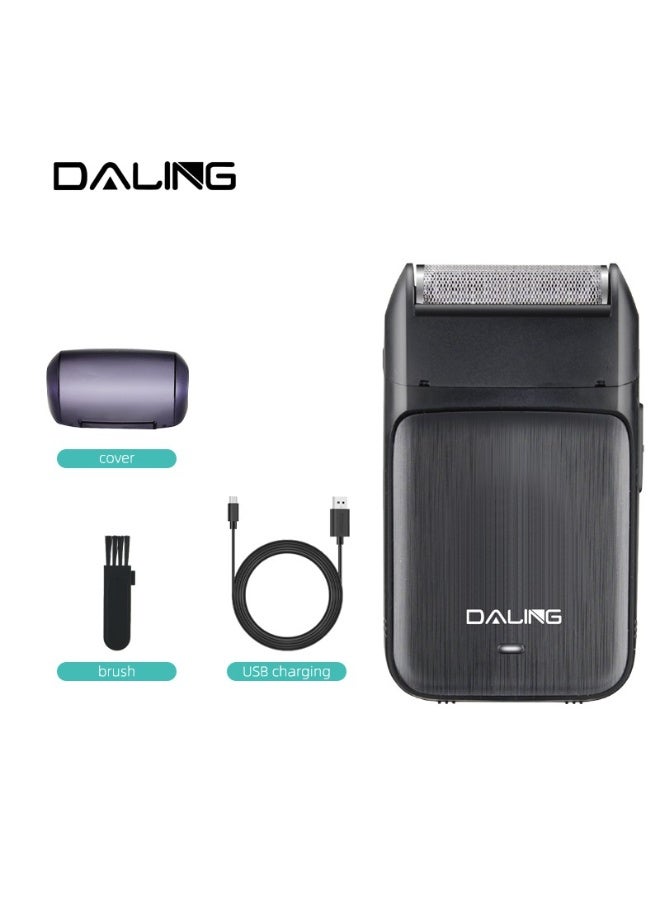 دالينغ ماكينة حلاقة دالينج DL-9280 الاحترافية للرجال مع أداة تشذيب السوالف، قابلة لإعادة الشحن عبر منفذ USB، عالية الطاقة، بشفرة شبكية فائقة الرقة - Image 4